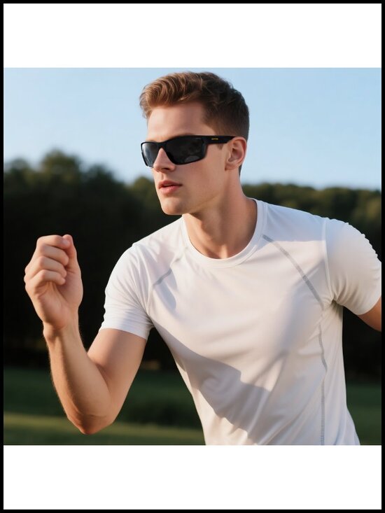 Polarized Sports Sunglasses UV400 Protection TR90 Frame Unbreakable for Fishing main image 6